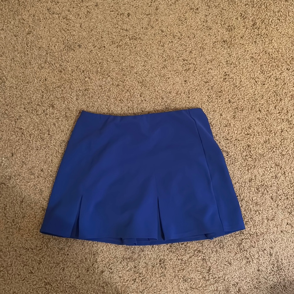 Blue Tennis Skirt